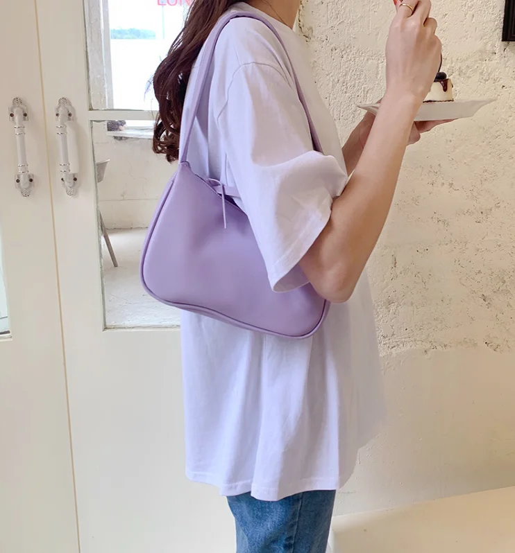 

Fashion women messenger bag candy color female handbag baguette girl shoulder bag cute summer spring nju8