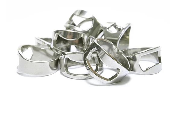 

Unique Creative Versatile Stainless Steel Finger Ring Ring-Shape Beer Bottle Opener 20mm Or 22mm