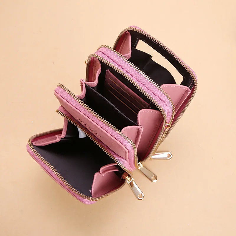 Crossbody Cell Phone Shoulder Bag Cellphone Bag Daily Use Card Holder Summer Shoulder Bag For Women Messenger Purse Lady Wallet