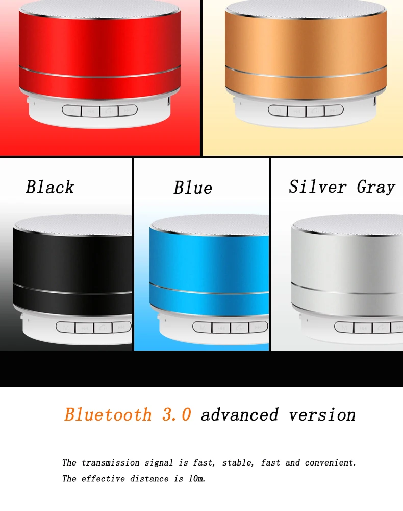 Bluetooth-колонка с микрофоном и поддержкой громкой связи