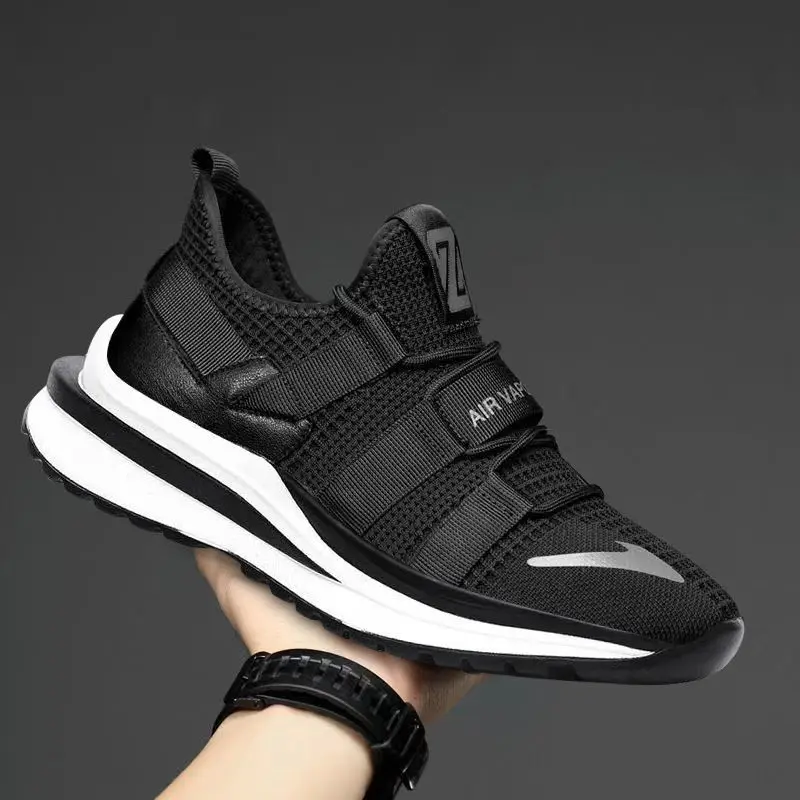 

Spring Summer Men's Sneakers Trend All-match Casual Running Shoes Soft Bottom Breathable Lightweight Cushioned Sports Shoes Men