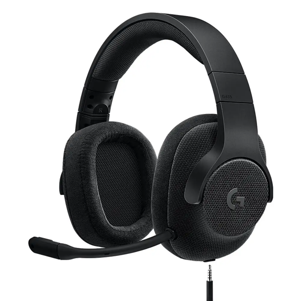 Logitech G433 проводные наушники X 7 1 объемная игровая гарнитура для ПК PS4 PRO Xbox One S Nintendo