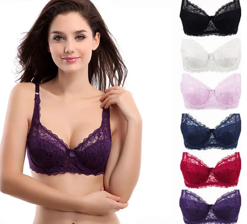 Сексуальные кружевные бюстгальтеры для женщин женское нижнее белье бюстгальтер