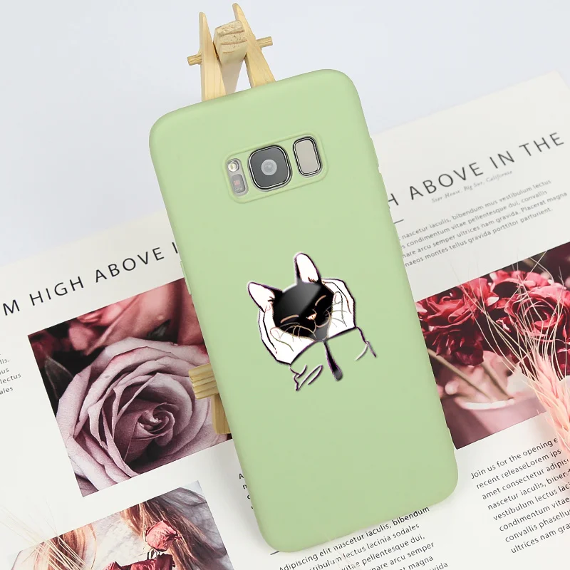 Cute Animal Case For Samsung Galaxy S8 S9 S10 4G 5G Lite S10e Cartoon Plus Phone |