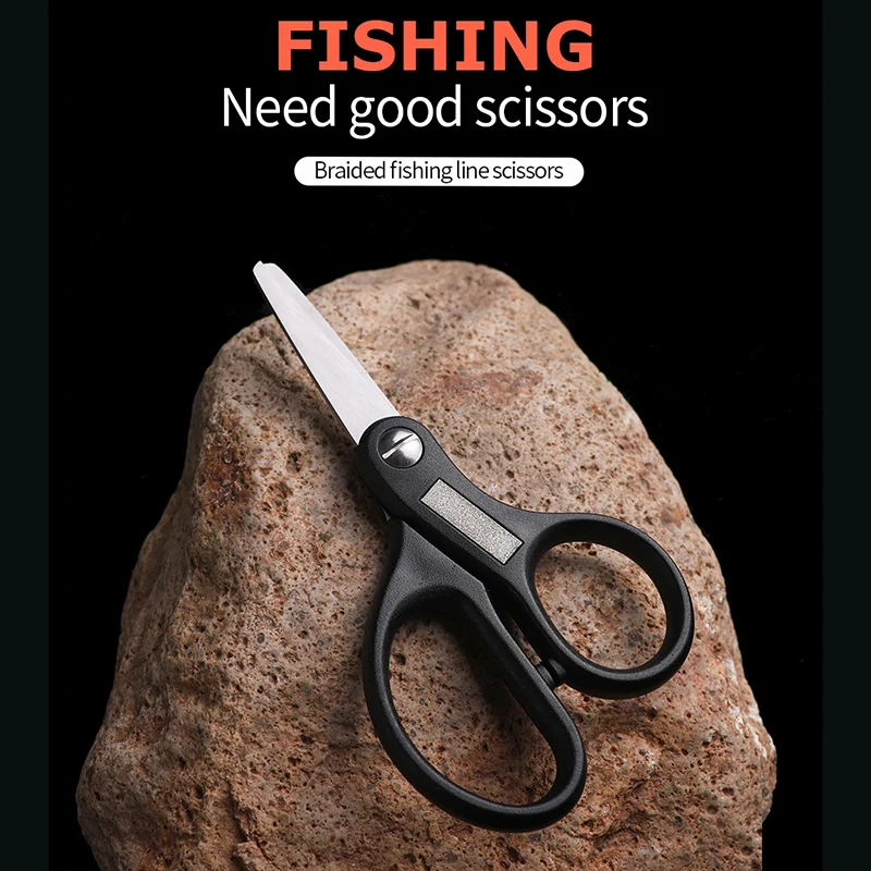 

Fishing Stainless Steel Fish Use Scissors Fishing Line Cutter Clipper Tool For Braided Line Cutting