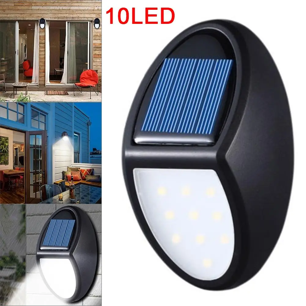 10LED Солнечная приведенная в действие на открытом воздухе IP65 Водонепроницаемый