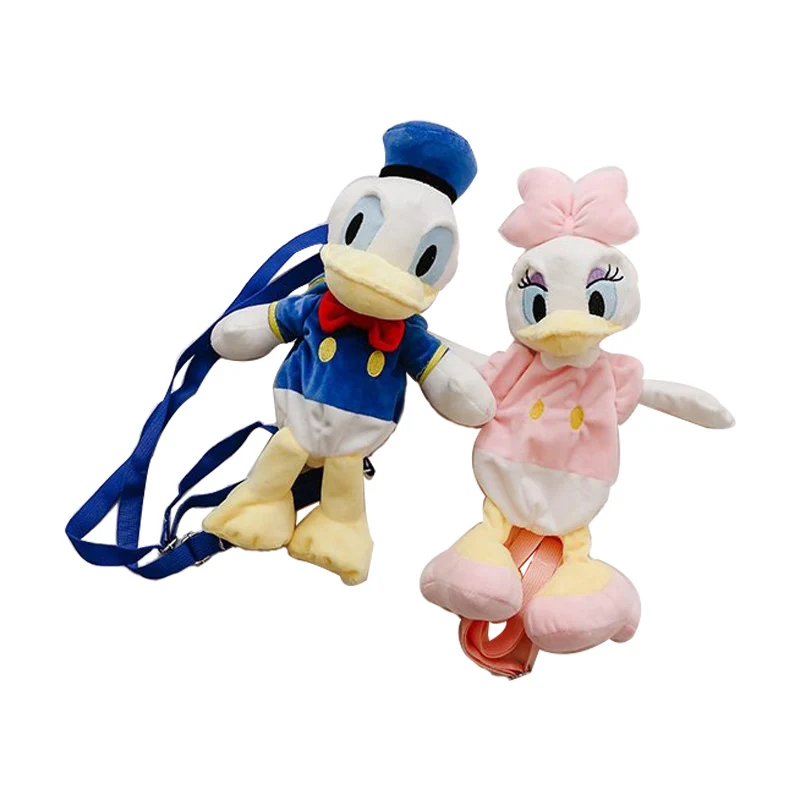 

Disney Navy Donald Duck plush toy bag fashion cartoon backpack children's leisure foreign style coin purse Cartoon stuffed toy
