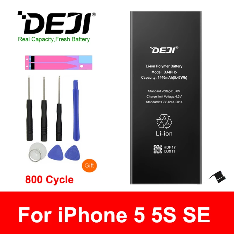 Литий-полимерный аккумулятор для iPhone 5S 5 SE оригинальный внутренний высокой