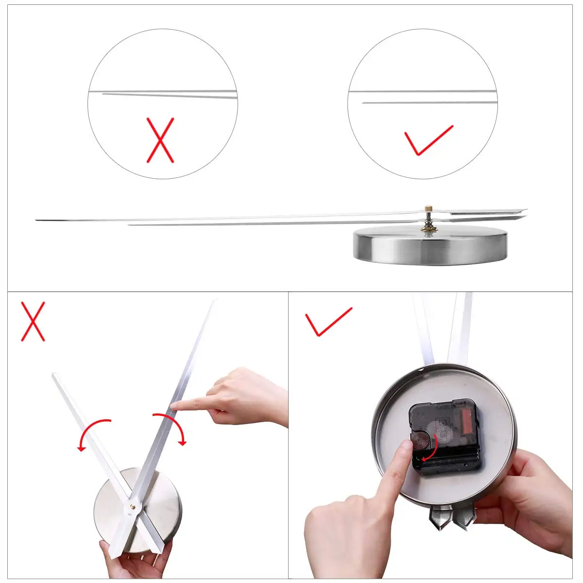 Настенные часы 3D DIY большие римские цифры винтажные Серебряные Акриловые наклейки зеркальные часы украшение дома