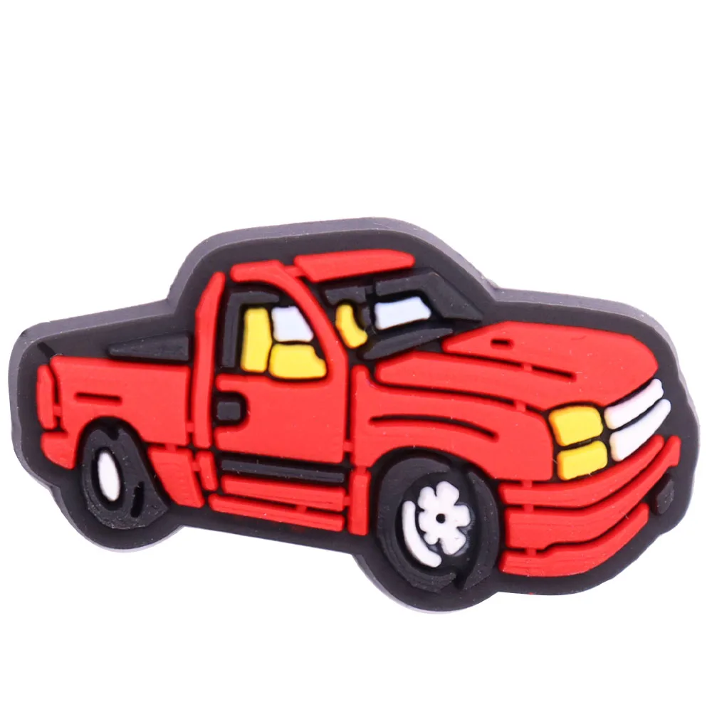 7PCS PVC Kawaii Cartoon Fridge Magnetic Sticker Truck Lorry Sports Car Umbrella Refrigerator Magnets Home Decoration Photo Wall - купить по