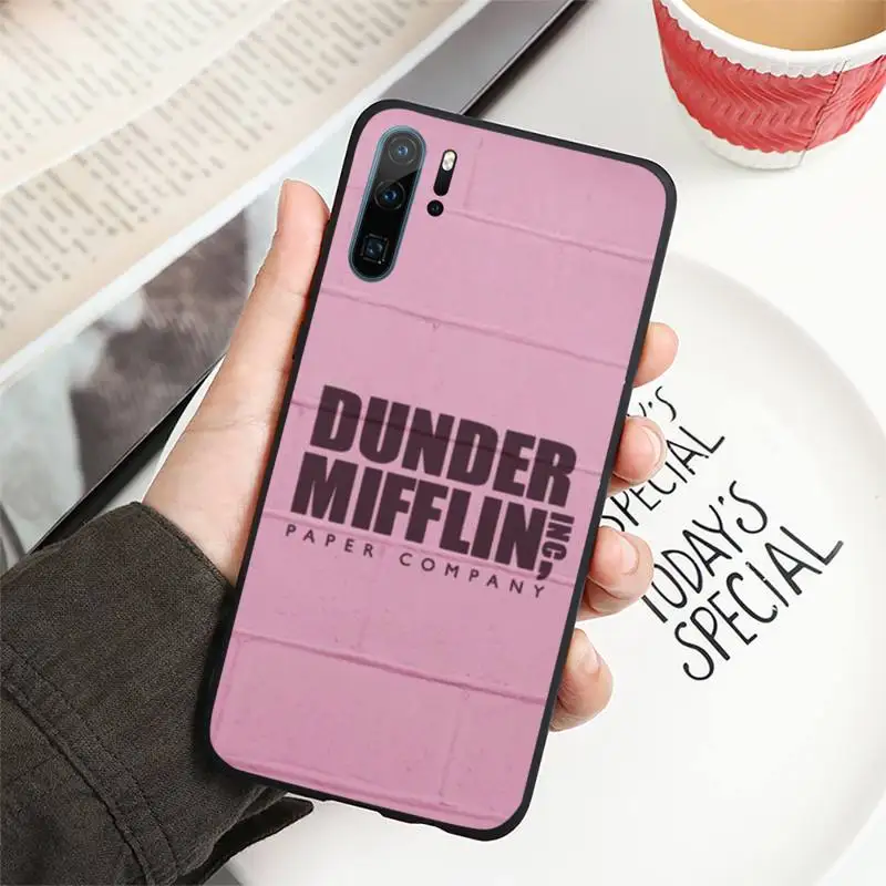 

Dunder Mifflin The Office Phone Case For Huawei P40 P20 P30 lite Pro P Smart 2019 Mate 40 20 10 Lite Pro Nova 5t