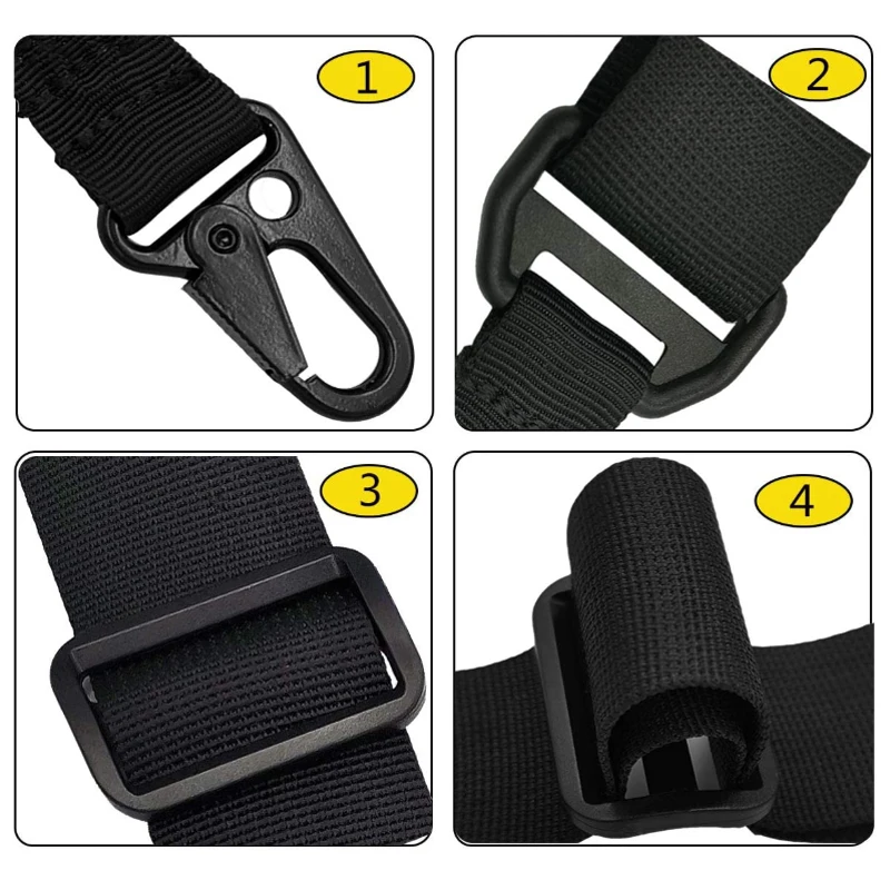 2 Point Tactical Gun Sling Shoulder Strap Outdoor Rifle With GBB Metal Buckle Shotgun Belt Hunting Accessories | Спорт и развлечения