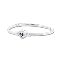moments heart infinity clasp snake chain 2021 bracelet fits original 925 silver charms beads woman diy jewelry making