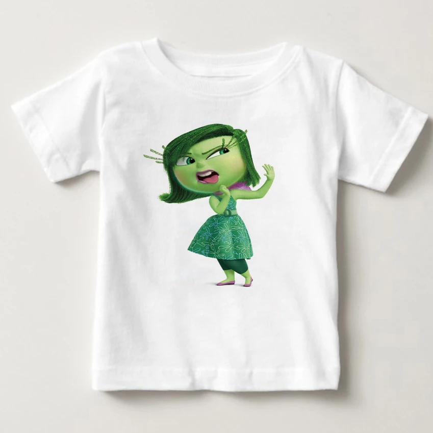

Hot 2020 Cartoon Fear Hate Children's Clothing Children's Clothing T-shirt Inside And Outside Cute Boy Girl Clothes T-shirt MJ
