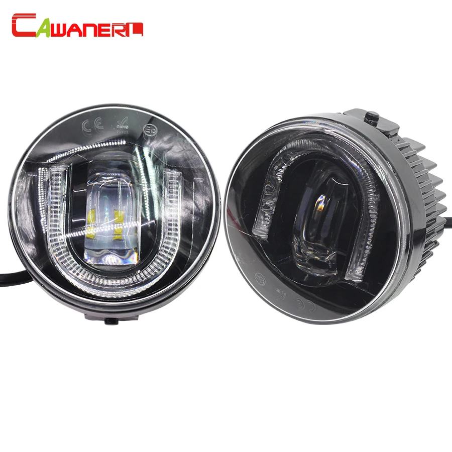 

Cawanerl для Infiniti FX37 EX37 QX50 QX70 Q60 Q70 автомобильные аксессуары светодиодный передние противотуманные фары светильник DRL Противотуманные лампы 2 шт