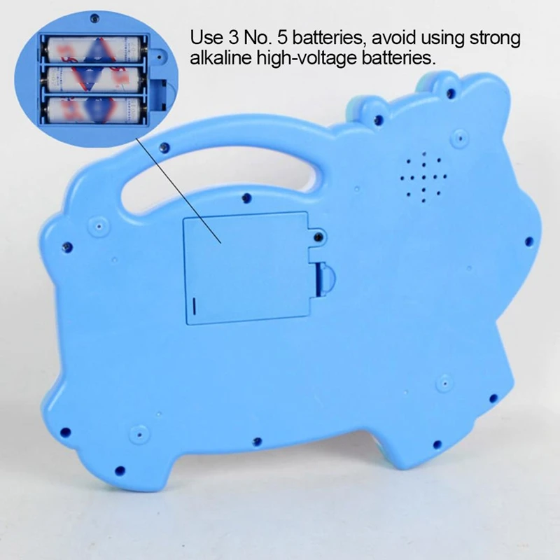 Детское пианино музыкальная игрушка с изображением коровы скотный двор