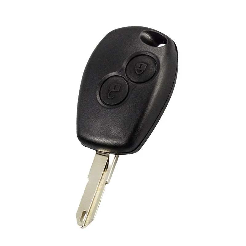 2C OkeyTech 2/3 Автомобильный ключ с кнопкой оболочки для Renault Duster Megane Clio Modus Espace Laguna Logan Sandero Fob чехол NE73 Blade - Цвет: 2C