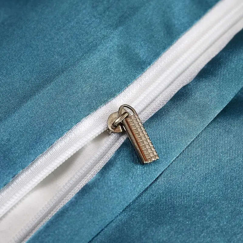 

Bedding Set solid color Luxury Bedding Kit satin silk Duvet Cover Set Twin Queen King Size Bed Set 2pcs/3pcs/4pcs