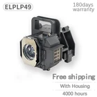 Лампа проектора V13H010L49 ELPLP49 для Epson EH-TW2800 TW2900 TW3000 TW3200 TW3500 TW3800 TW4000 TW4400 HC8700UB TW3600 HC8500UB