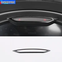 car styling dashboard radiator odometer decorative frame cover trim stainless steel for audi a6 c8 2019 interior accessories