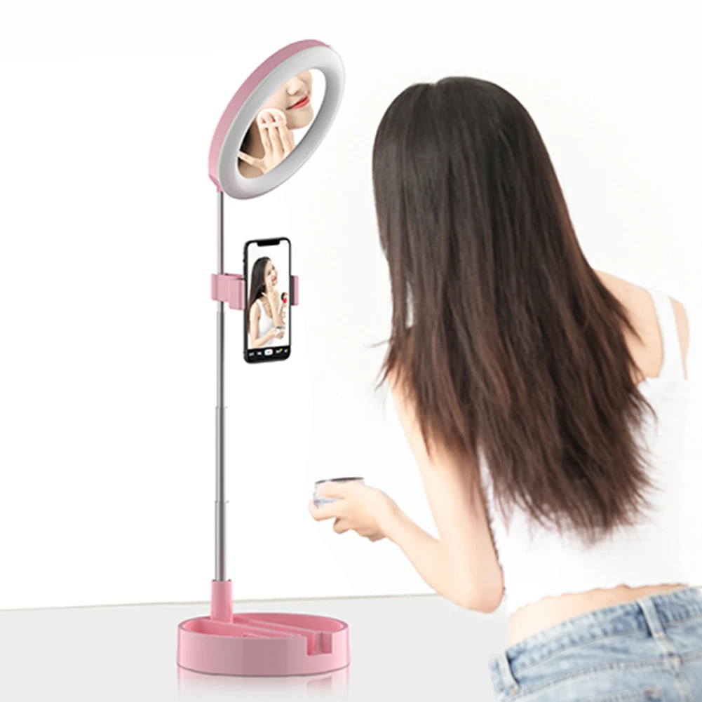 G3 складной светодиодный светильник для селфи с кольцом Настольный телефон