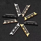 1 пара 22 мм 24 мм DIY разъем для ремешка Apple Watch пружинный адаптер замена 38 мм 40 мм 42 мм 44 мм ремешок аксессуары для iWatch