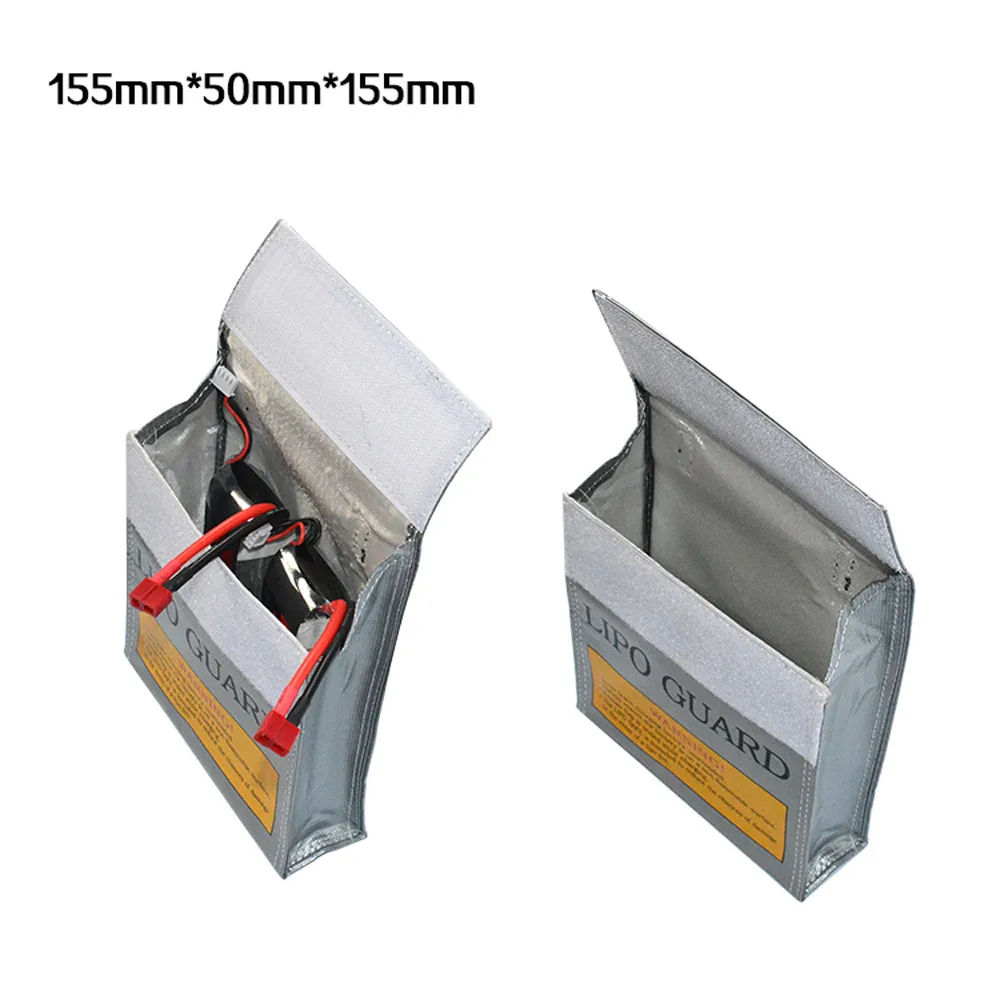 

Drone backpack Waterproof High quality LiPo Li-Po Battery Fireproof Safety Guard Safe Bag 5*50*5MM partes S40 DB16