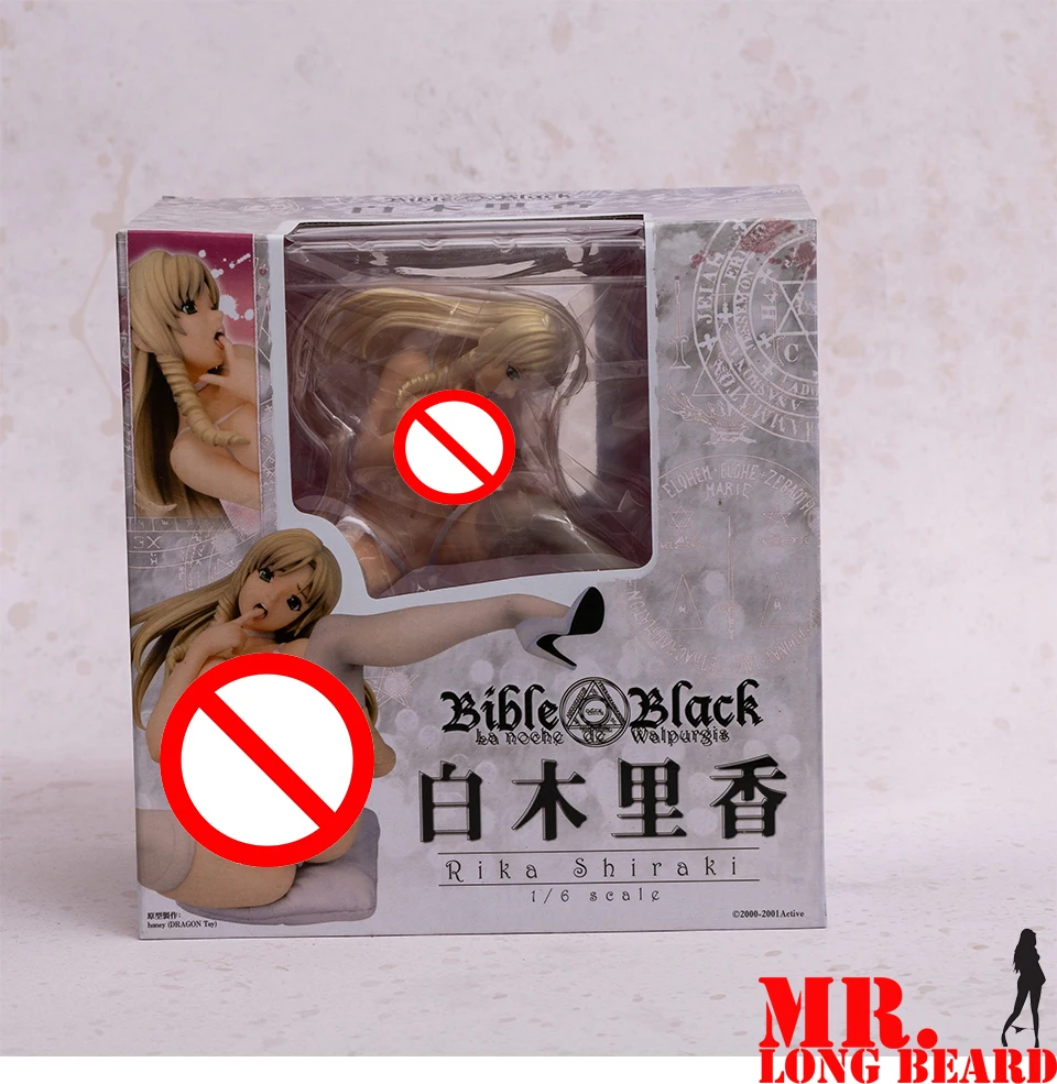 NIC rika shiraki bible black сексуальная фигурка героя из японского аниме ПВХ Фигурки для взрослых игрушки Аниме Фигурки игрушки