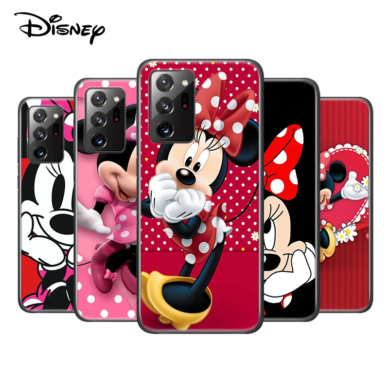 Мягкий чехол с Минни Маус для Samsung Galaxy A01 A11 A22 A12 A21S A31 A41 A42 A51 A71 A32 A52 A72 A02S|Бамперы| |