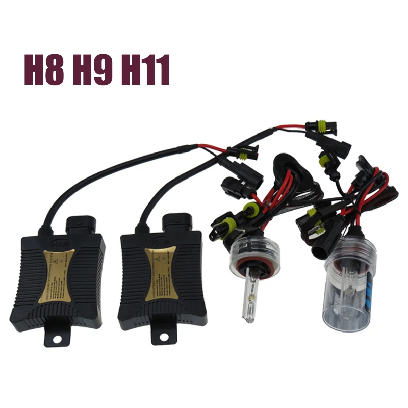35 Вт/55 Вт Xenon HID комплект преобразования фар или лампы H1 H3 H7 H11 9005 9006|Лампы для