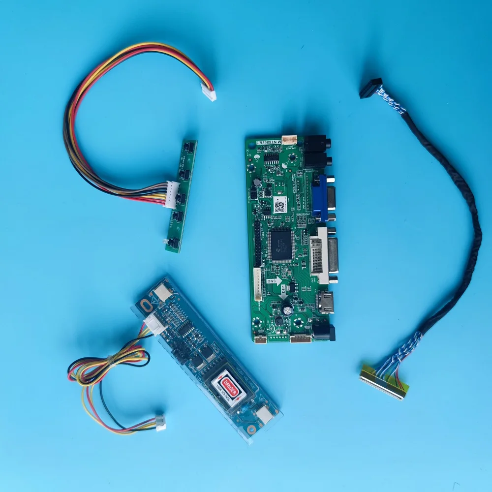 

Комплект для LTM230HT02 LTM230HT03 2CCFL 1920x1080 панель 23,0 "M.NT68676 DVI VGA LCD DIY плата контроллера HDMI-совместимая