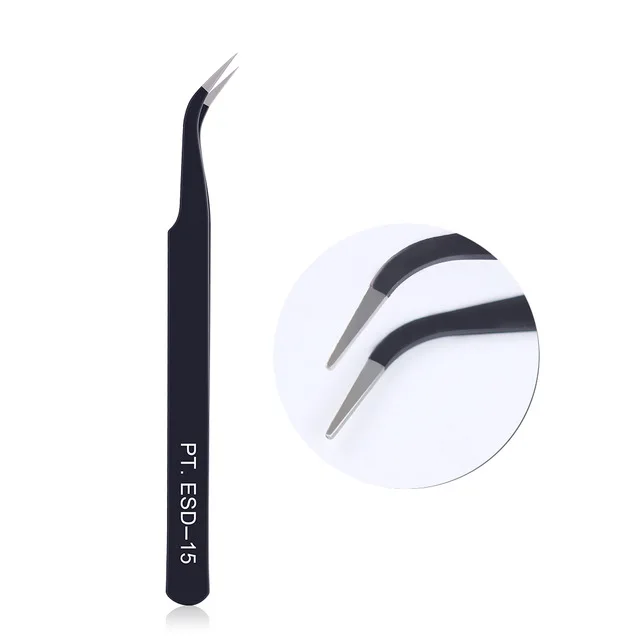 Curved Tweezer Николь штамп для ежедневника лак для ногтей штамповка лак для ногтей DIY штамповка пластины инструменты - Цвет: Curved Tweezer