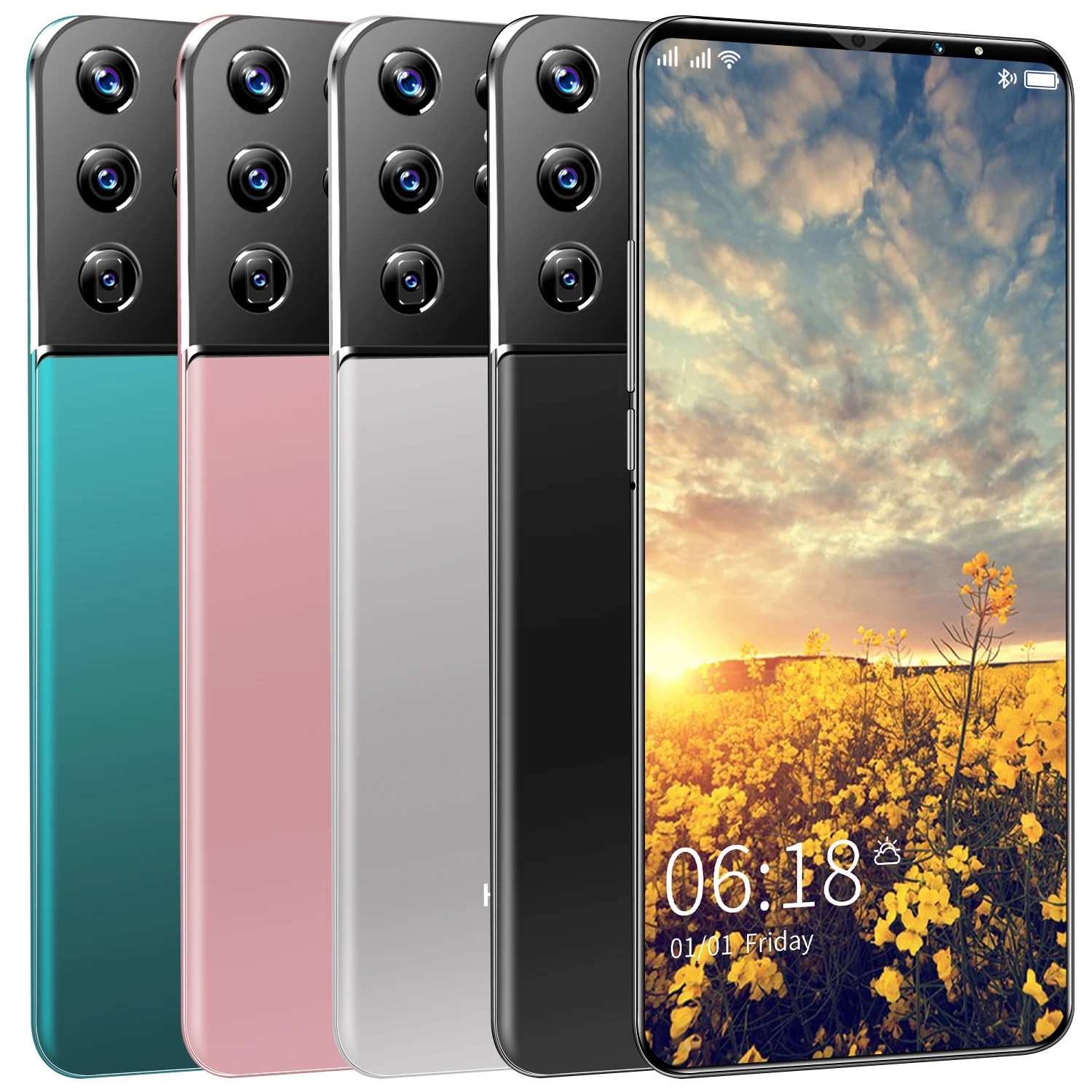 

2021 New S36 Ultra 6.72Inch Smartphone 6+128GB ROM Fingerprint ID 18MP Camera 4G LTE 4500 mAh Dual SIM Card Android10 Cellphone