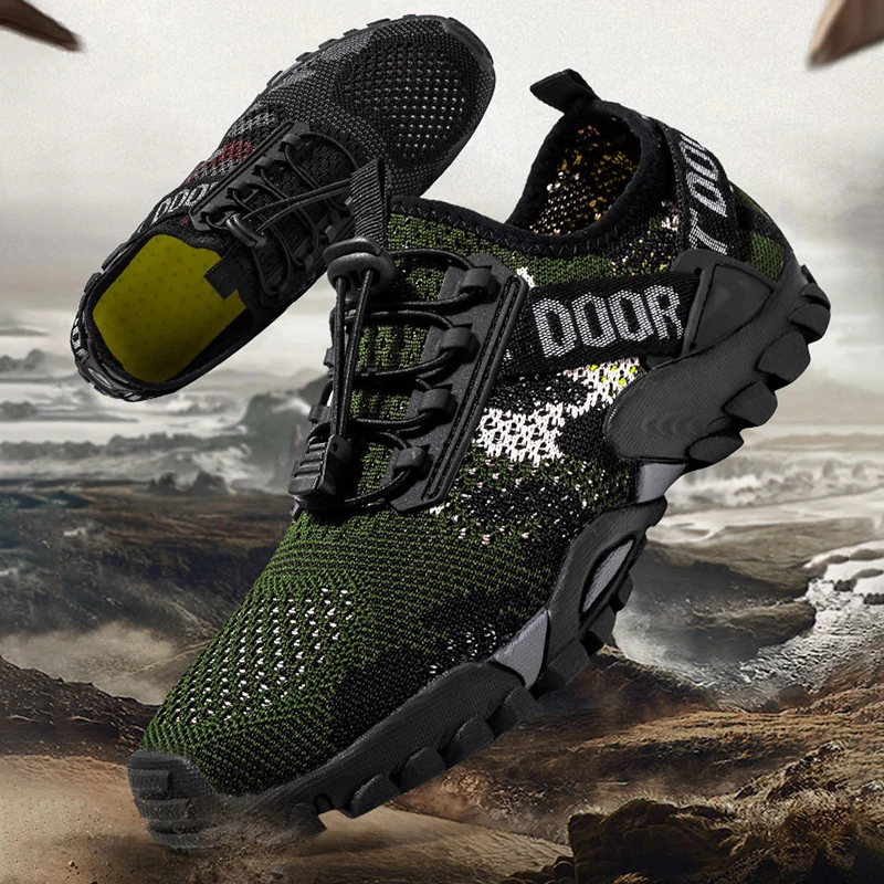 

Multifunctional Outdoor Sports Shoes Lightweight Breathable Wading Shoes Hiking Shoes Wear-resistant Non-slip Sneakers