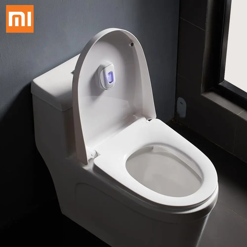 

xiaomi xiaoda Rechargeable Ultraviolet Germicidal Light Fixture Disinfection Kill Dust Mite toilet light lamp