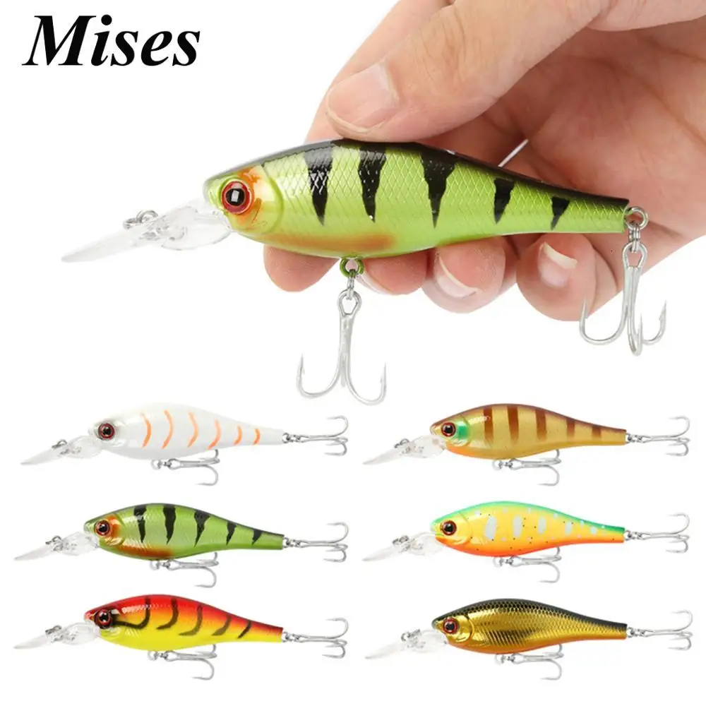 Декоративная плавающая бионическая приманка в виде гольяна 10 см 8 5 г цветов