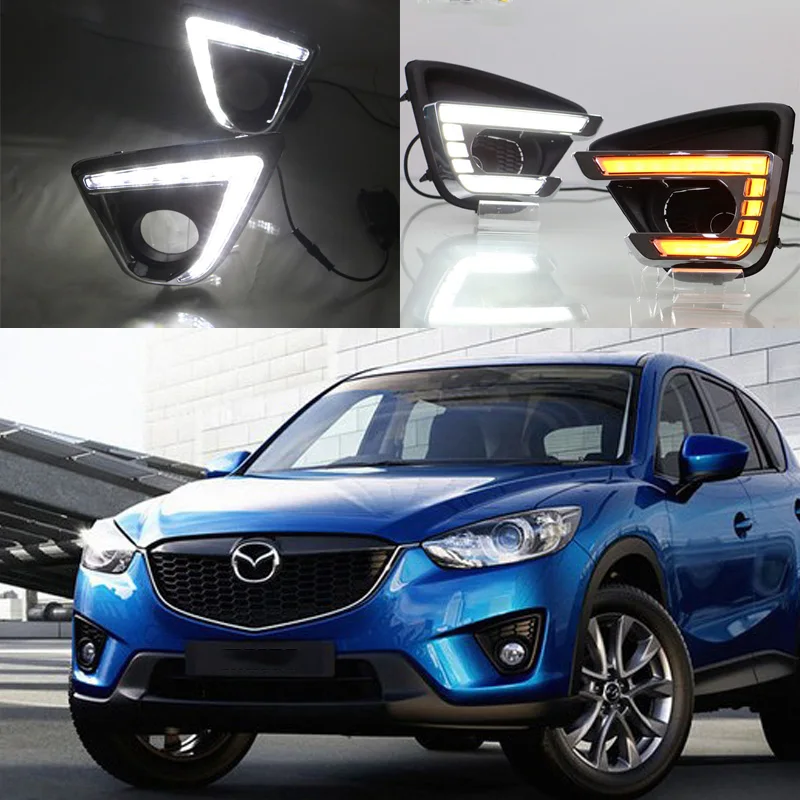 2 шт./компл. светодиодный DRL Дневной светильник дневные ходовые огни