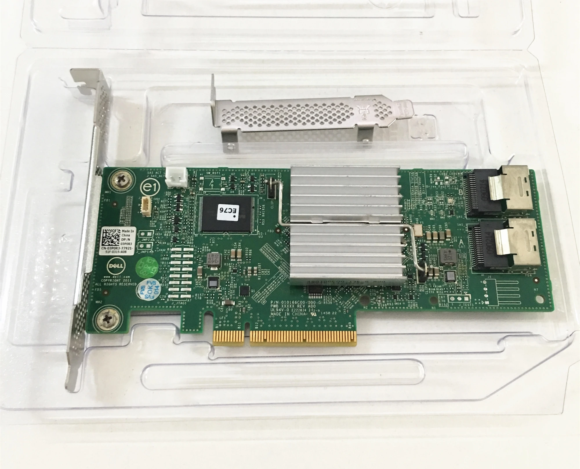 Б/у Dell Perc H310 SATA/SAS HBA контроллер RAID 6 Гбит/с PCIe x8 LSI 9240-8i M1015