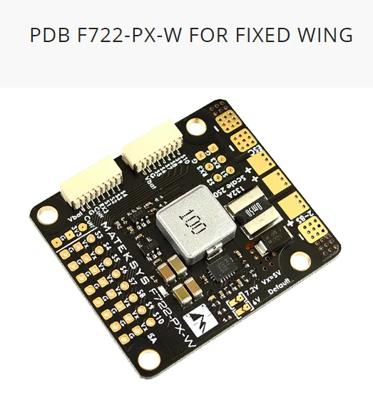 Контроллер полета MATEKSYS F722-PX Вт PDB F722 HD MPU6000 BMP280 Pixel OSD 32M Flash Blackbox для
