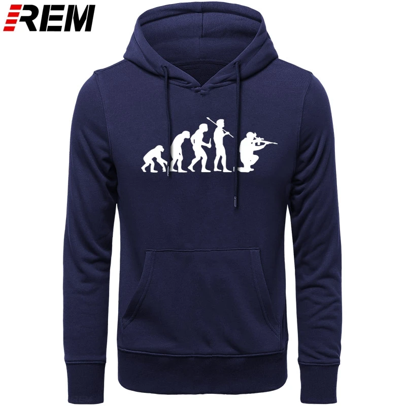 Худи REM Designs Creative Evolution забавные хлопковые мужские повседневные толстовки