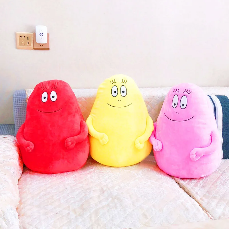 

Barbapapa 50Cm Plush Toy Big Size Soft Cartoon Anime Stuffed Pillows Doll Cushion Throw Pillow Toy for Children Kids Gift