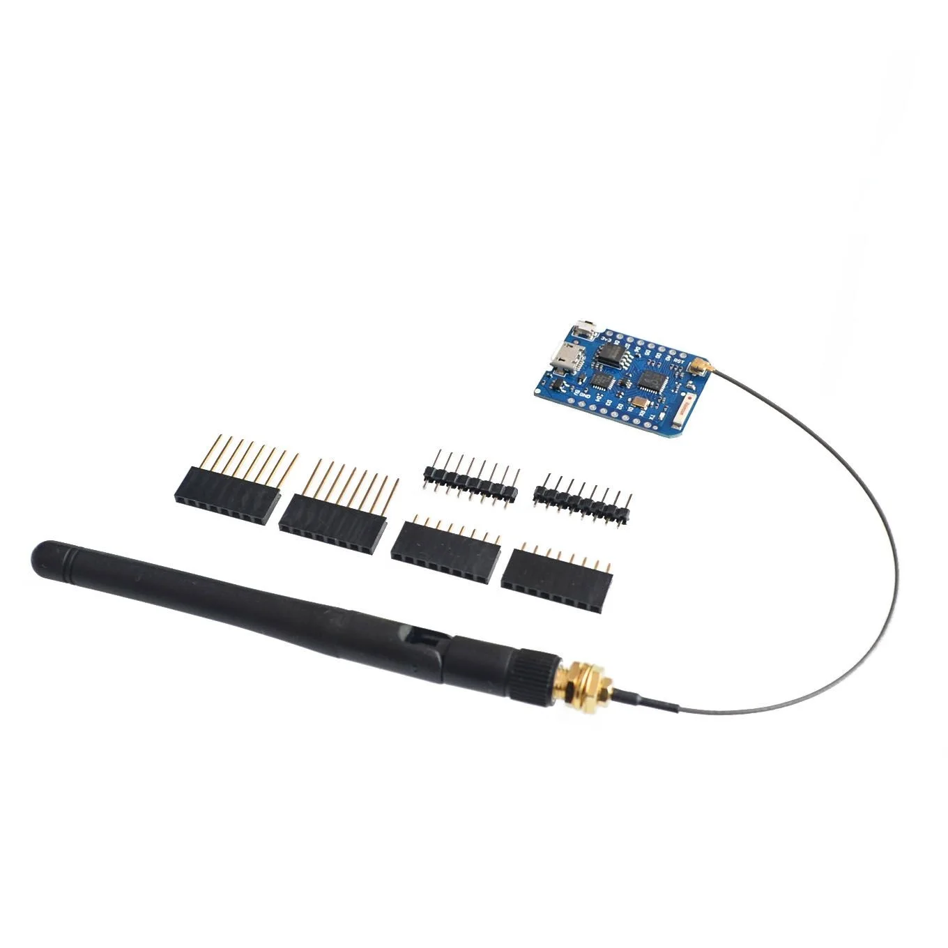 Внешний антенный разъем WEMOS D1 Mini Pro 4M 16M байт
