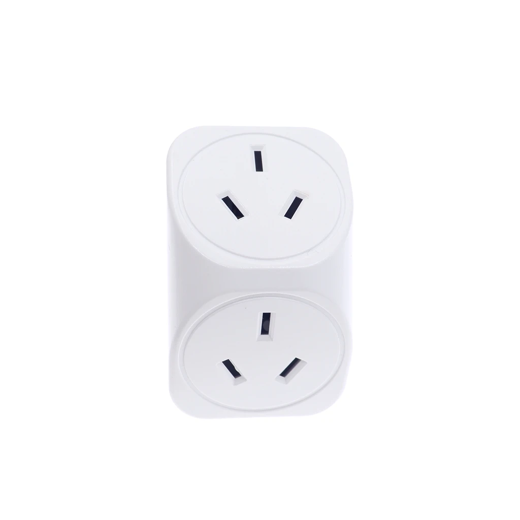 Австралийская настенная розетка с удлинителем 1 на 2 каналами стандартная