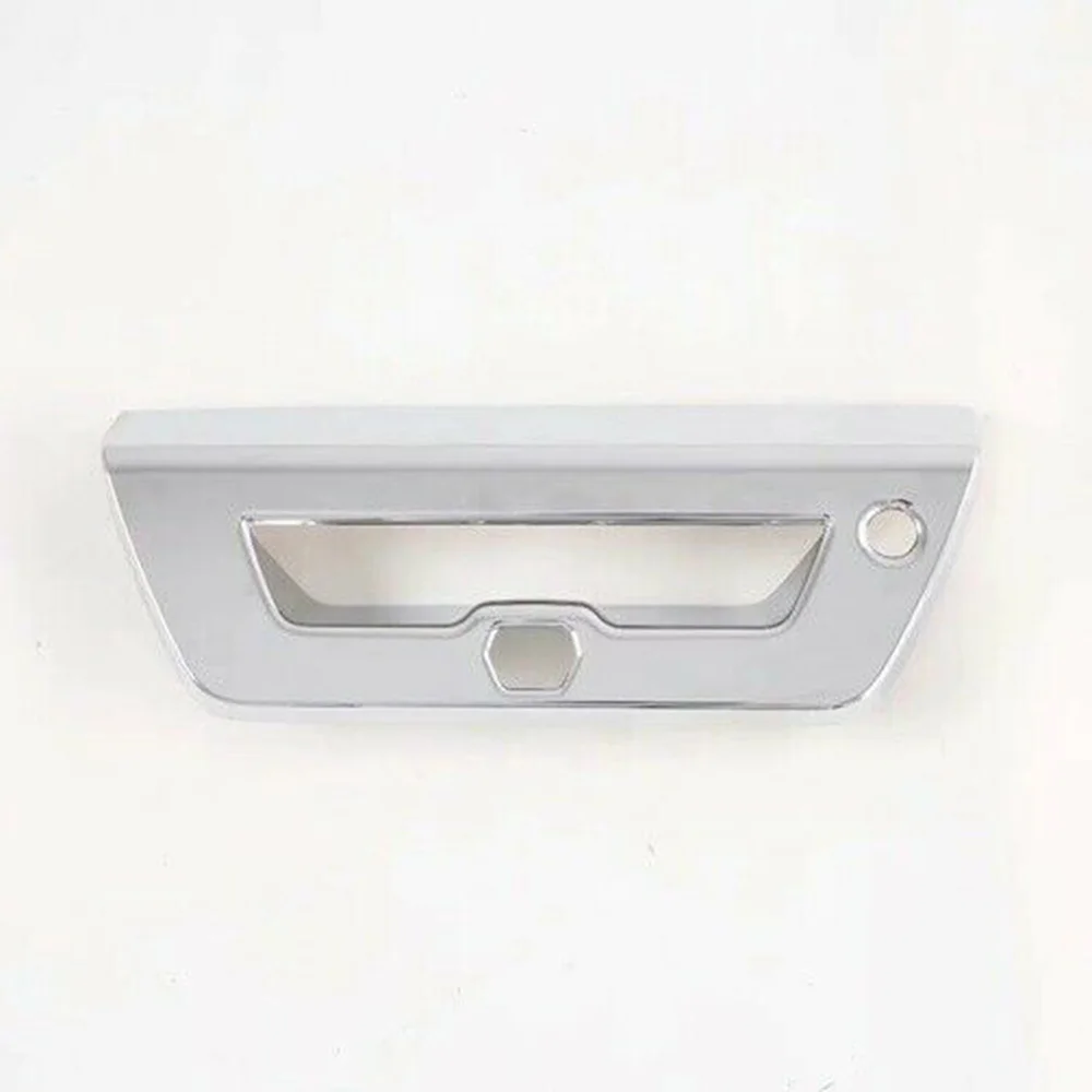 

1PC Tailgate handle cover Back Door Bezel Finish Chrome plated Trim High quality Durable