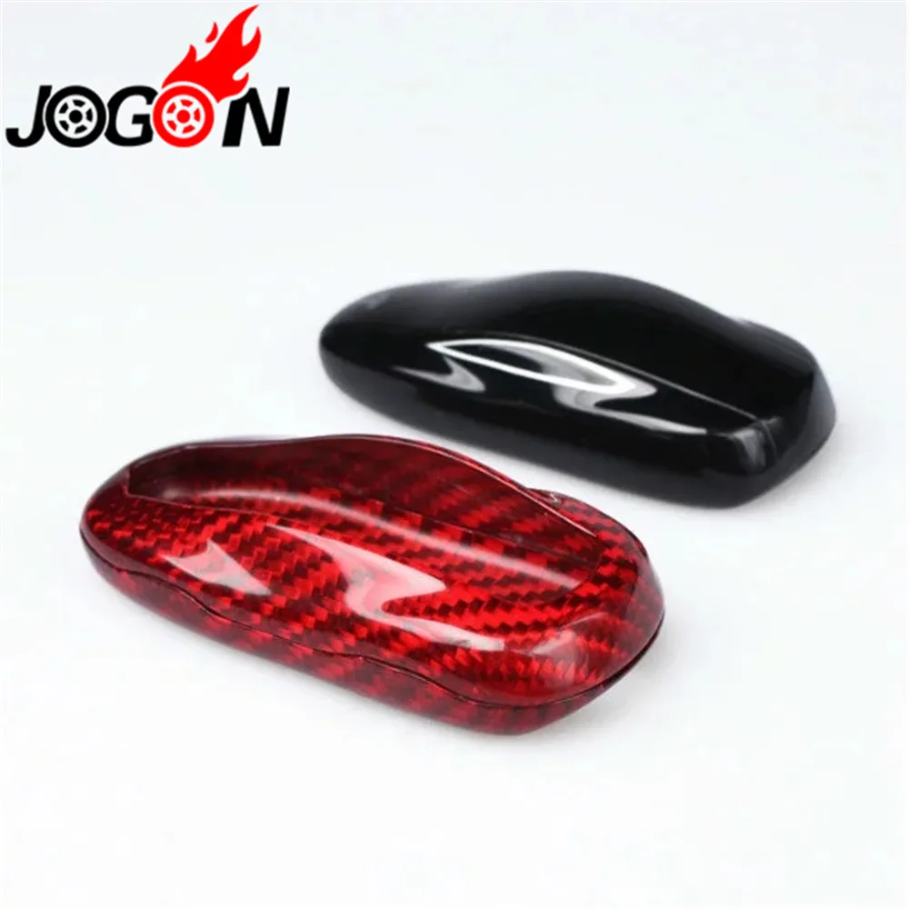 Чехол для ключа из углеродного волокна Tesla Model S 2012 2018 Red|Футляр автомобильного