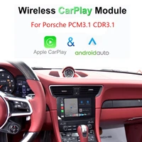 wireless apple carplay module pcm3 1 cdr3 1 for 911 bosxter cayman macan cayenne panamera android auto mirrorlink car parts