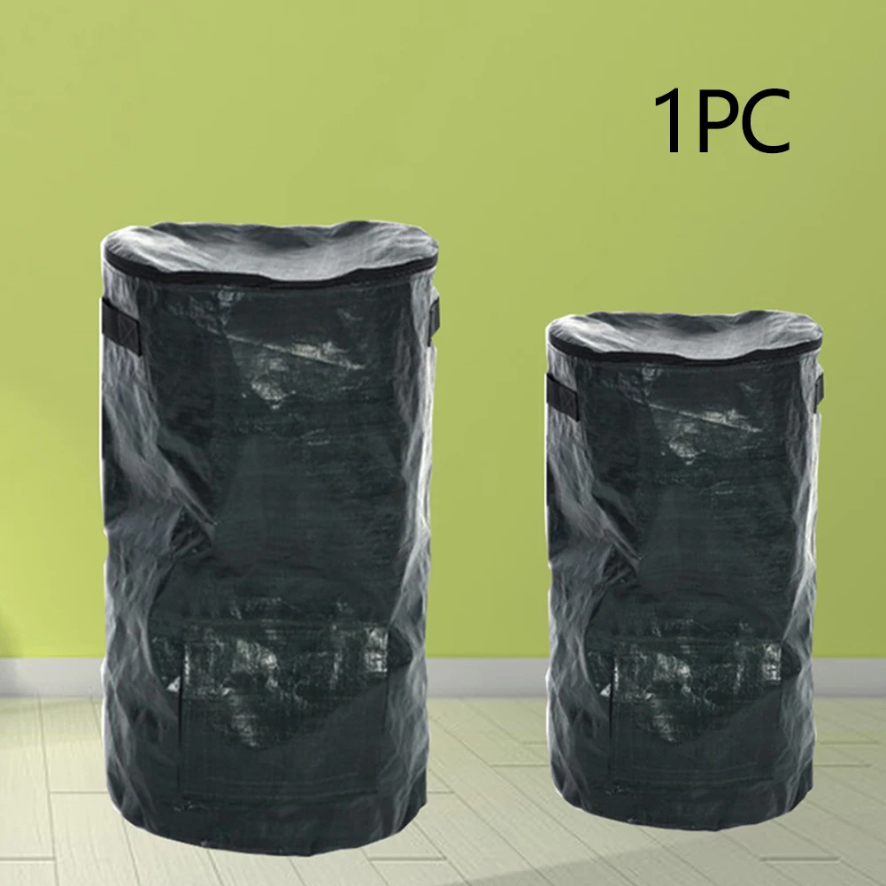 

Flower Collection Large Capacity Reusable Garden Waste Bag Rubbish Sack Portable Outdoor Yard Folding Multifunction Leaf Grass