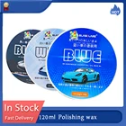 Набор для воскового покрытия автомобиля, 120 г, твердый глянцевый карнаубский воск, уход за лакокрасочным покрытием, ремонт крошечных царапин, техническое обслуживание с помощью губки