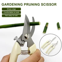 newly stainless steel grafting tool gardening pruning shear scissor branch tool shear gardening fruit tree pruning shears