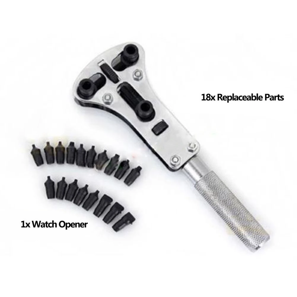 

Wrist Watch Case Opener Adjustable Screw Back Remover Wrench Repair Tool